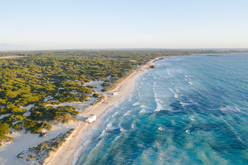 Playa Es Trenc is a must on the list of Mallorca's most beautiful beaches