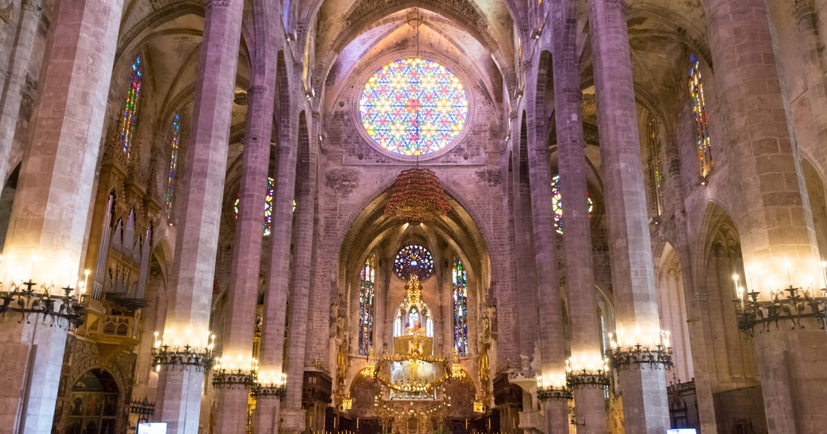 Interior of Palma Cathedral