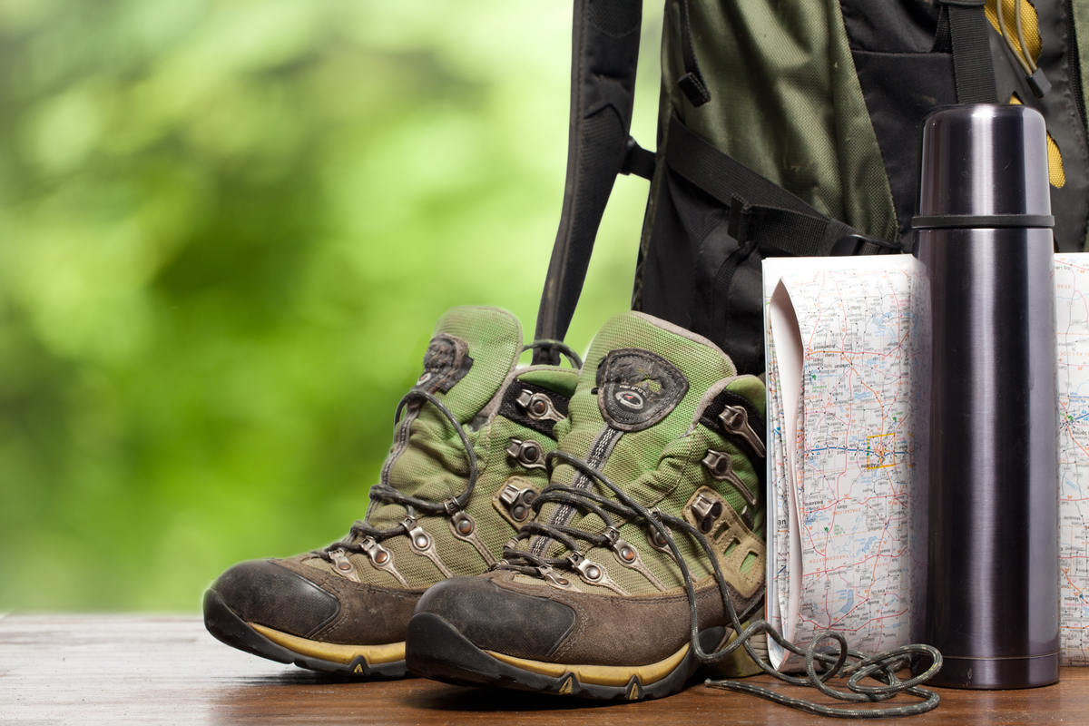 You need good equipment for hiking - even on paved trails