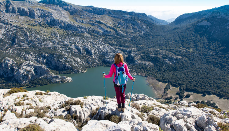 Wanderungen auf Mallorca in den Bergen der Tramuntana - Puig de ses Vinyes.